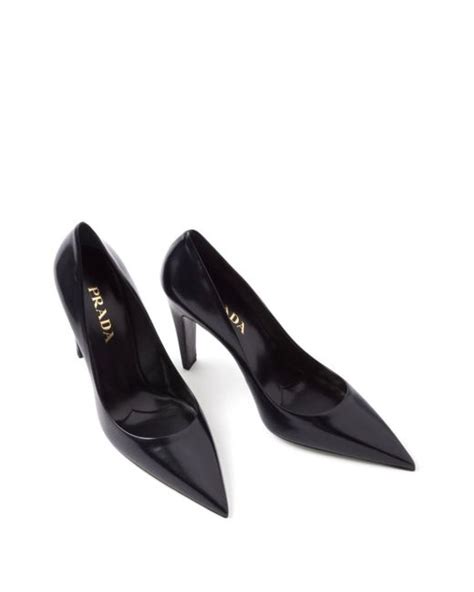 pump prada pre fall|Brushed leather pumps .